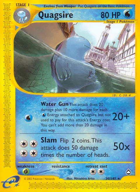 Quagsire, Aquapolis 30/147