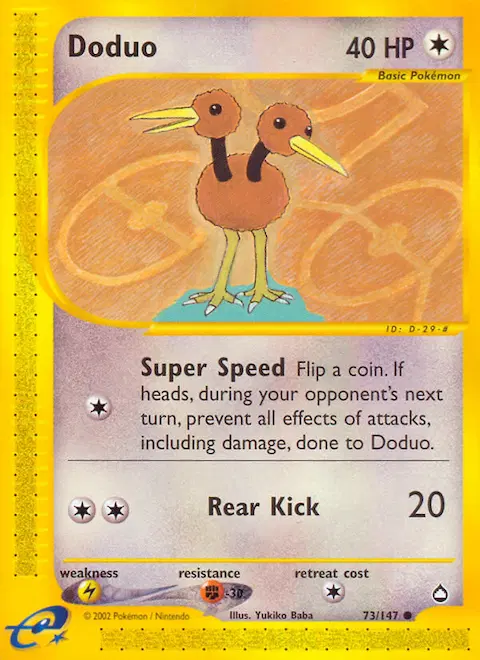 Doduo, Aquapolis 73/147