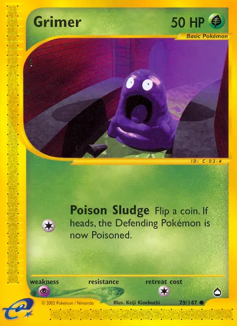 Grimer, Aquapolis 79/147