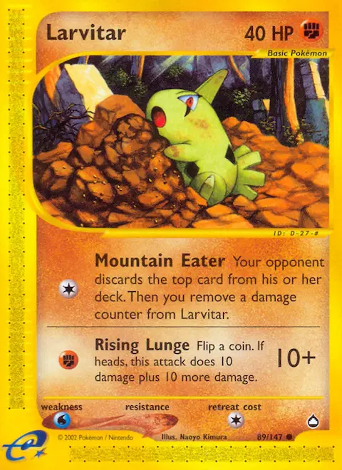 Larvitar, Aquapolis 89/147