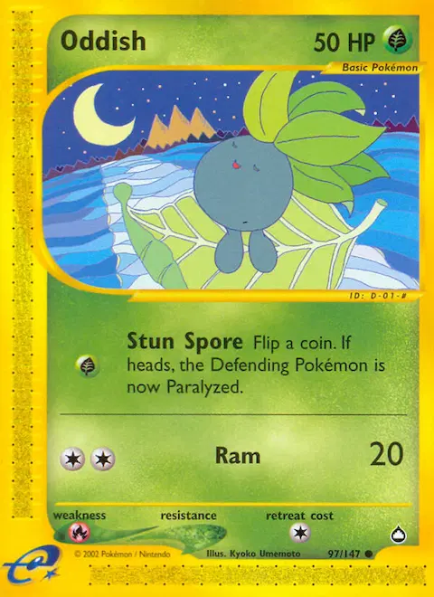 Oddish, Aquapolis 97/147