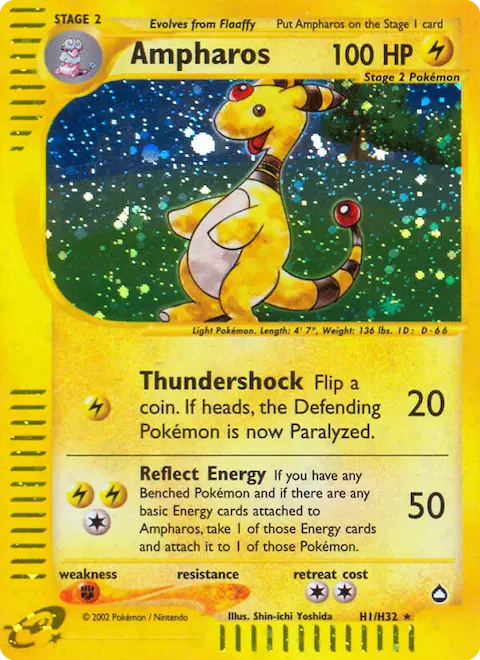 Ampharos, Aquapolis H01