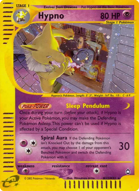 Hypno, Aquapolis H12
