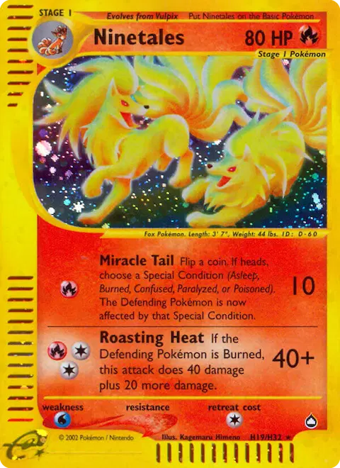 Ninetales, Aquapolis H19