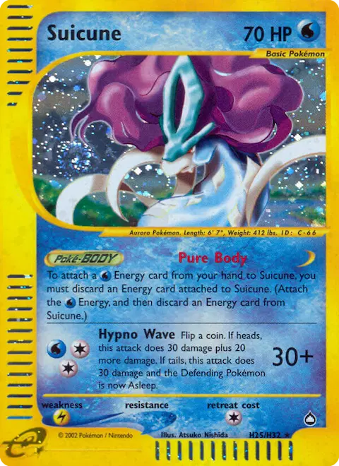 Suicune, Aquapolis H25
