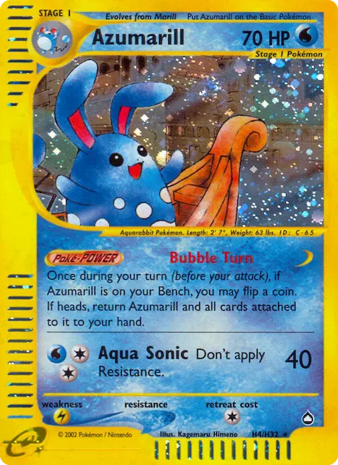 Azumarill, Aquapolis H04
