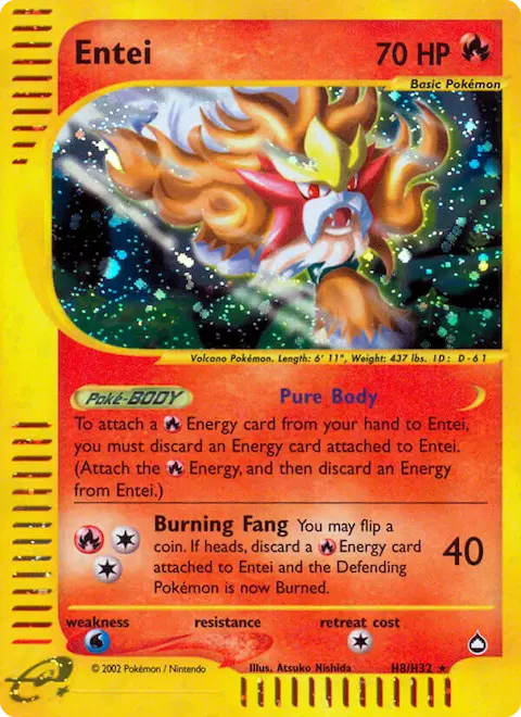 Entei, Aquapolis H08
