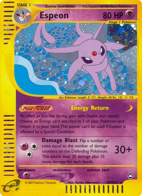 Espeon, Aquapolis H09