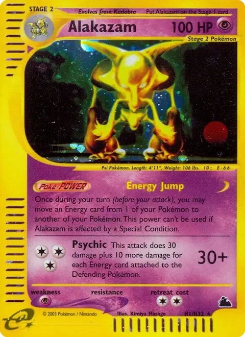 Alakazam, Skyridge H01
