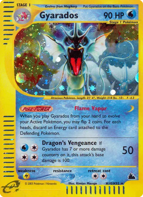Gyarados, Skyridge H10