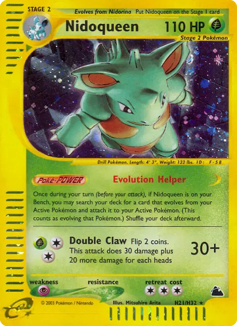 Nidoqueen, Skyridge H21