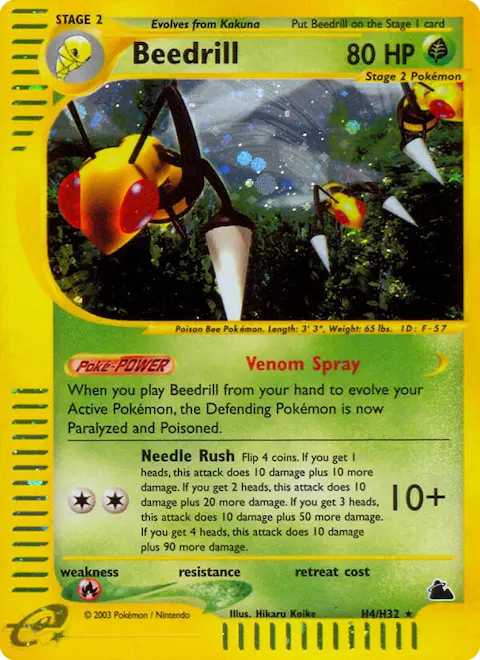 Beedrill, Skyridge H04