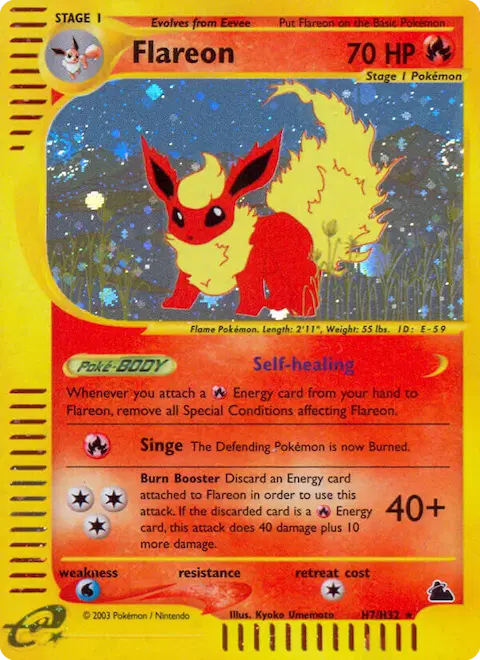 Flareon, Skyridge H07