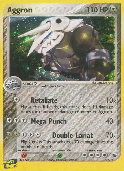Aggron, Ruby & Sapphire 1/109