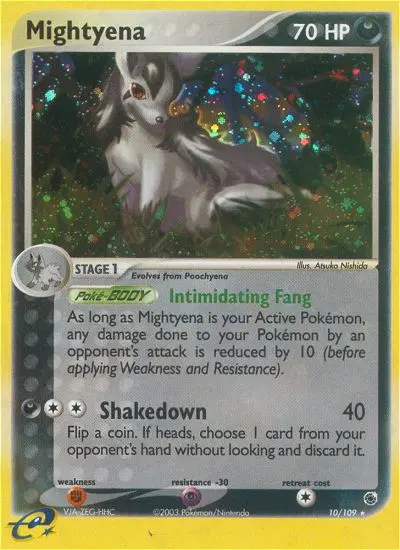 Mightyena, Ruby & Sapphire 10/109