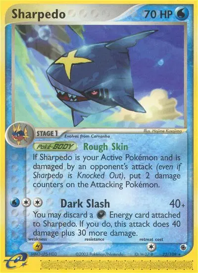 Sharpedo, Ruby & Sapphire 22/109