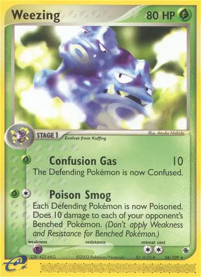 Weezing, Ruby & Sapphire 24/109