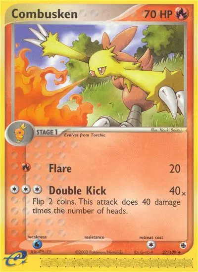 Combusken, Ruby & Sapphire 27/109