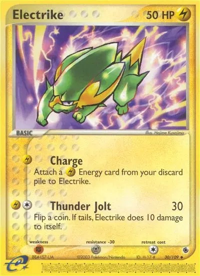 Electrike, Ruby & Sapphire 30/109