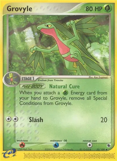 Grovyle, Ruby & Sapphire 32/109