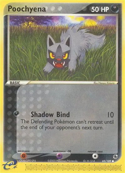Poochyena, Ruby & Sapphire 65/109