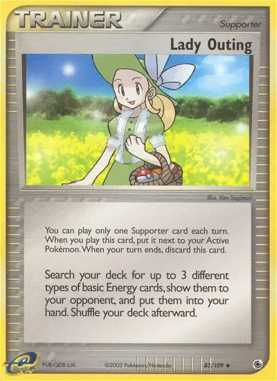 Lady Outing, Ruby & Sapphire 83/109