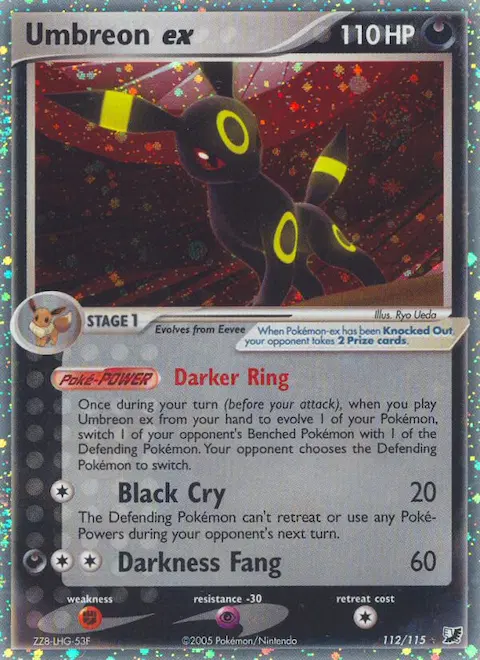 Umbreon ex, Unseen Forces 112/115