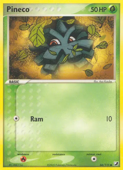 Pineco, Unseen Forces 66/115