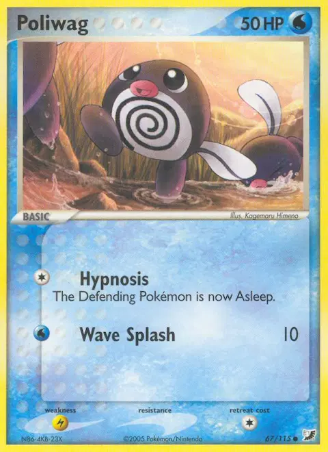 Poliwag, Unseen Forces 67/115