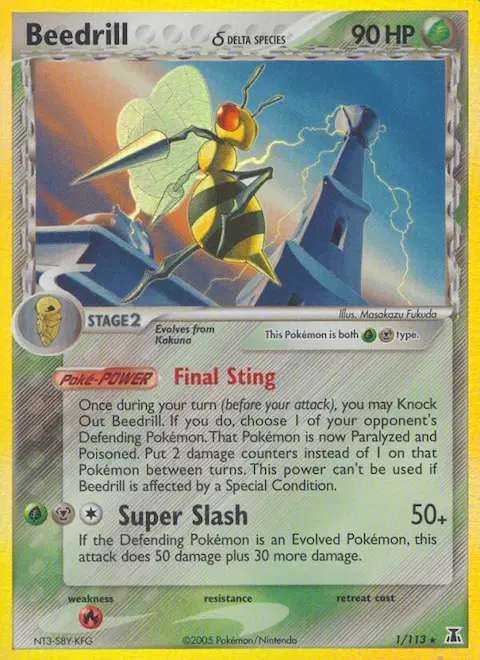 Beedrill δ, Delta Species 1/113