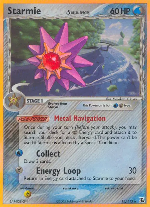 Starmie δ, Delta Species 15/113