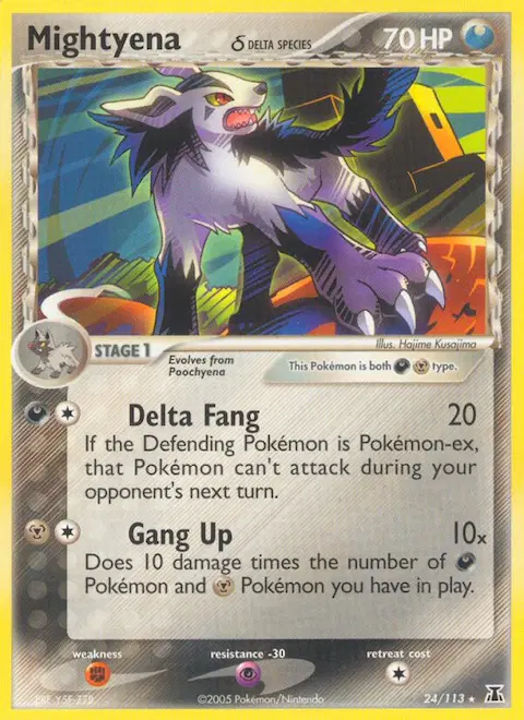 Mightyena δ, Delta Species 24/113