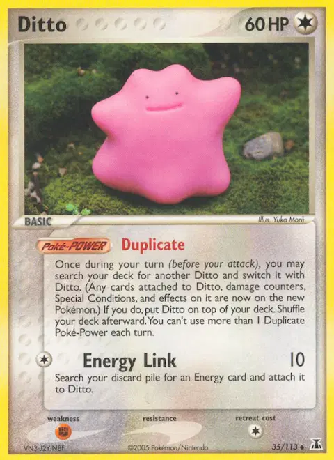 Ditto, Delta Species 35/113