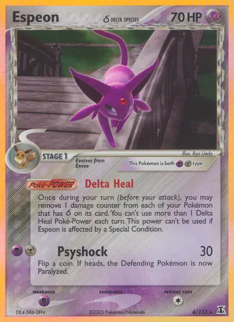 Espeon δ, Delta Species 4/113