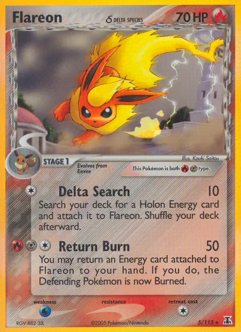Flareon δ, Delta Species 5/113