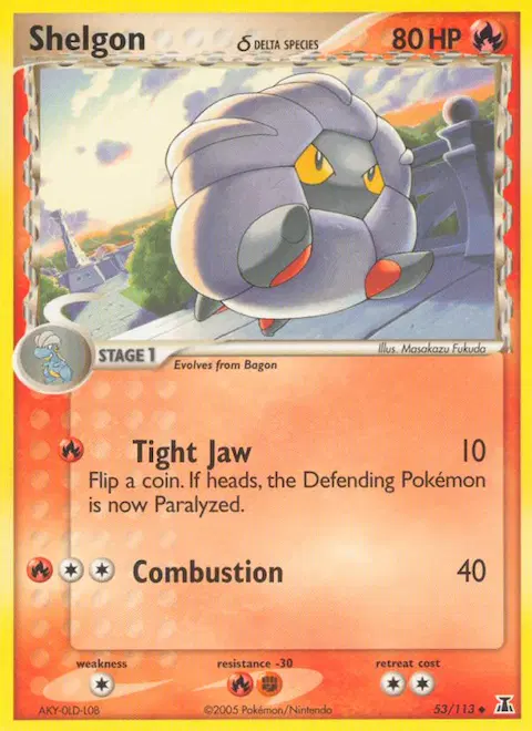 Shelgon δ, Delta Species 53/113