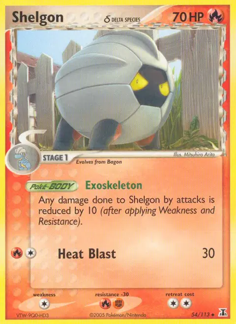 Shelgon δ, Delta Species 54/113