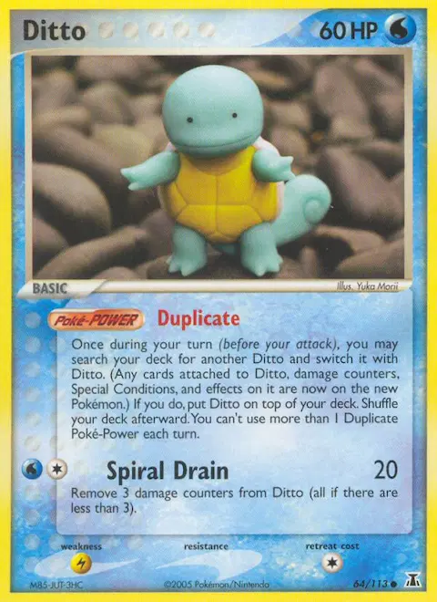 Ditto, Delta Species 64/113