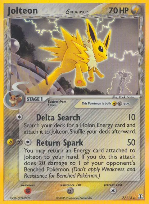 Jolteon δ, Delta Species 7/113