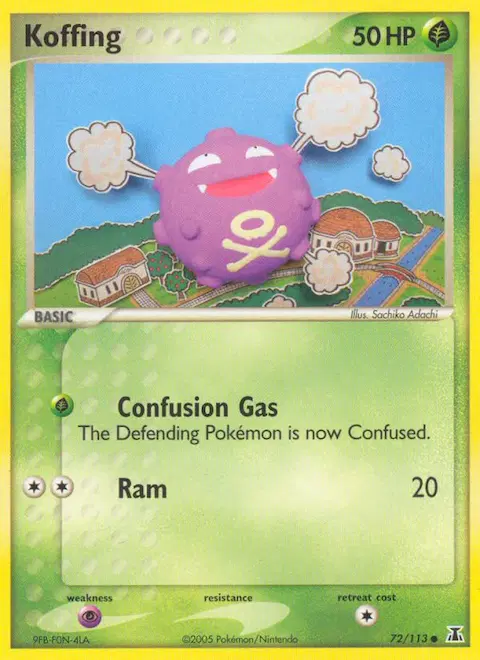 Koffing, Delta Species 72/113