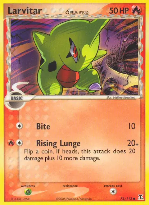 Larvitar δ, Delta Species 73/113