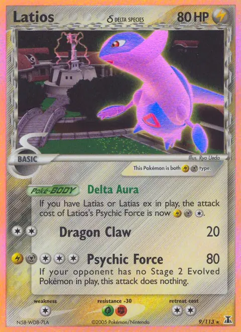 Latios δ, Delta Species 9/113
