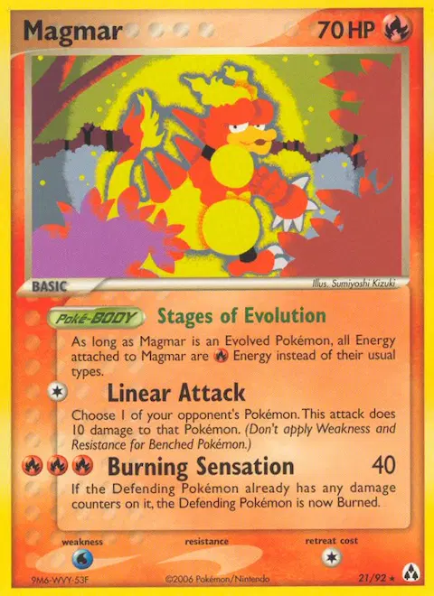 Magmar, Legend Maker 21/92