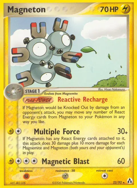 Magneton, Legend Maker 22/92