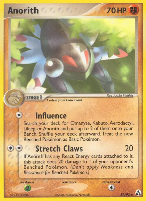 Anorith, Legend Maker 29/92