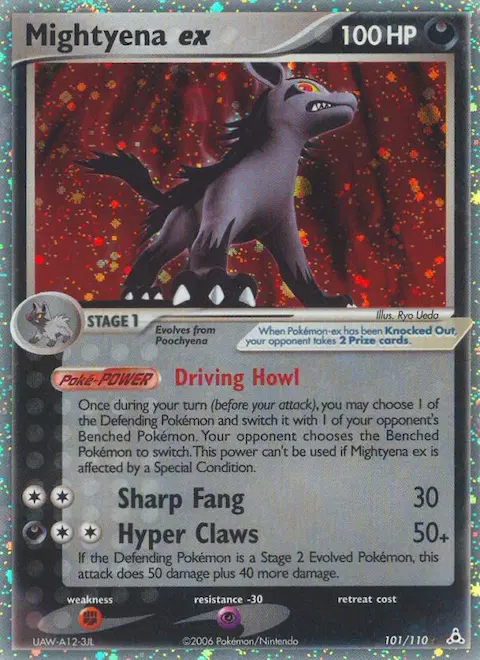 Mightyena ex, Holon Phantoms 101/110