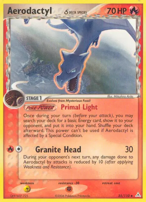Aerodactyl δ, Holon Phantoms 35/110