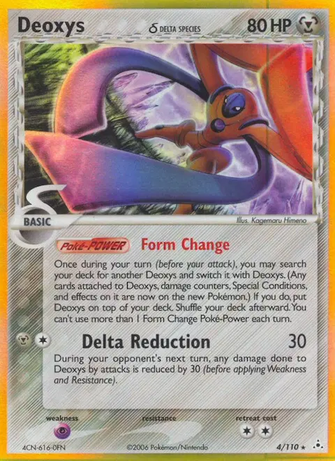 Deoxys δ, Holon Phantoms 4/110