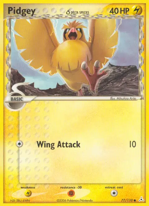 Pidgey δ, Holon Phantoms 77/110