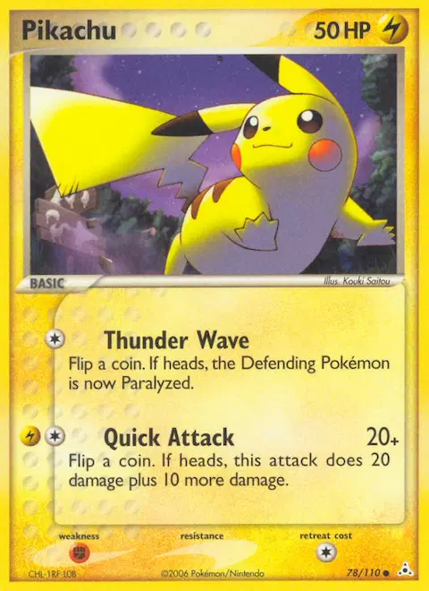 Pikachu, Holon Phantoms 78/110